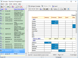 Вбудований перегляд звіту